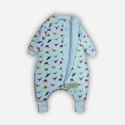 Saco de Dormir Bebé Invierno - Dinosaurio V4 Algodón Pima
