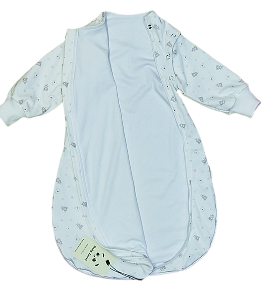 Bolsa de Dormir Bebé Media Estación - Ositos Rosa V3 Algodón 100%