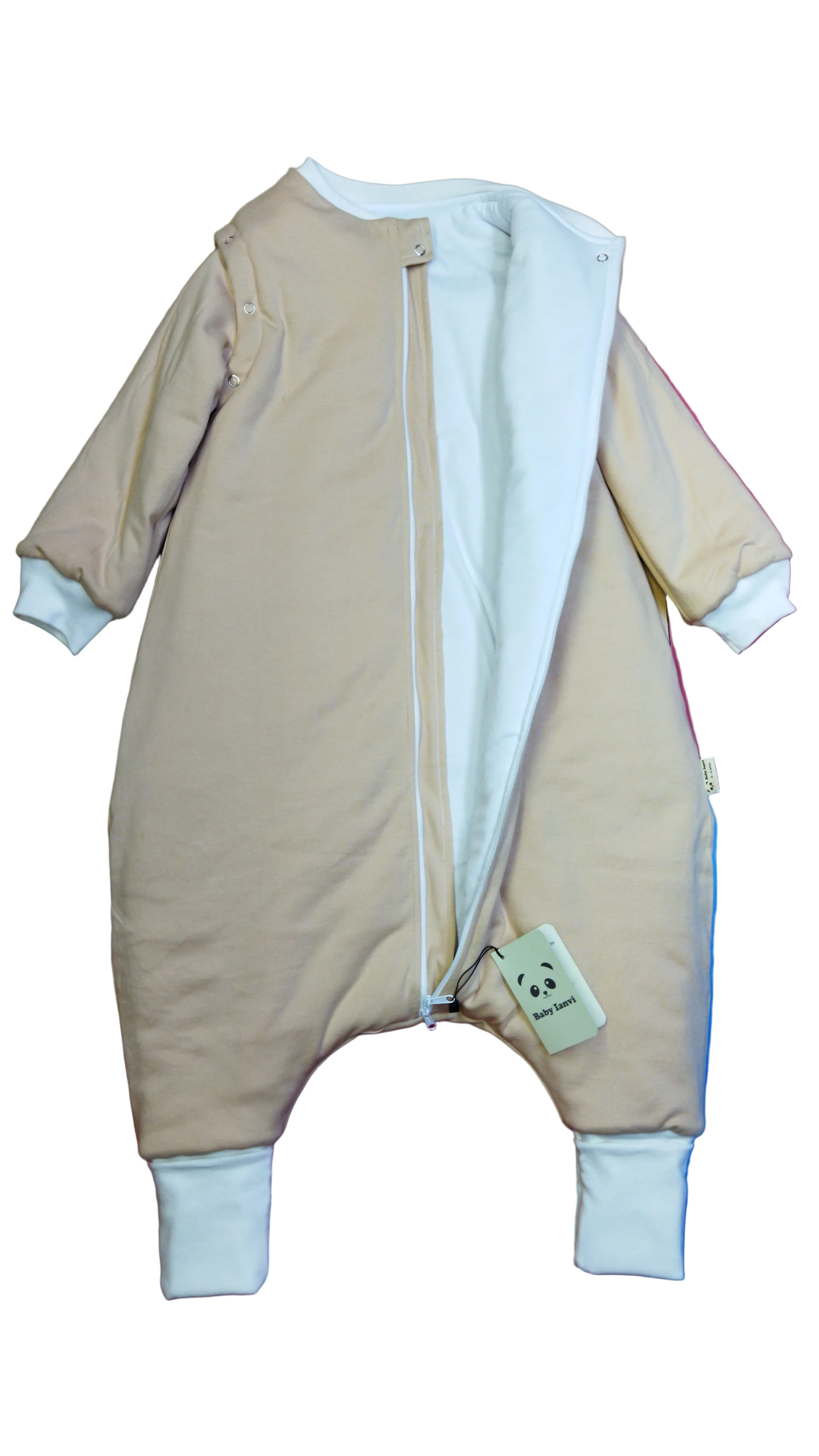 Saco de Dormir Bebé Invierno - beige Algodón Pima (Copia)