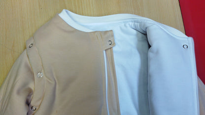 Saco de Dormir Bebé Invierno - beige Algodón Pima (Copia)