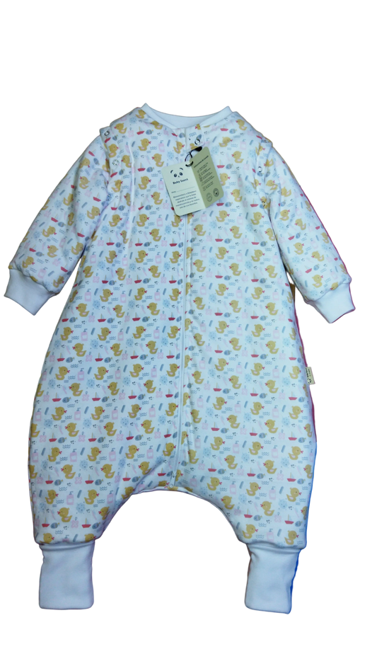 Saco de Dormir Bebé Invierno - patito bote Algodón Pima