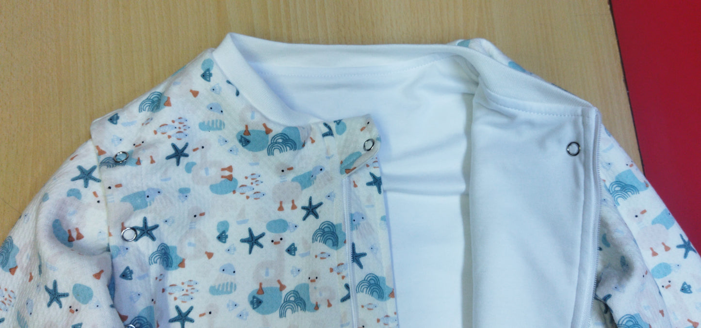 Saquito de Dormir WARM™  Media Estación - foca Jacquard