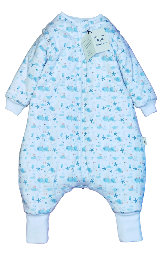 Saco de Dormir Bebé Invierno - pato estrella Algodón Pima