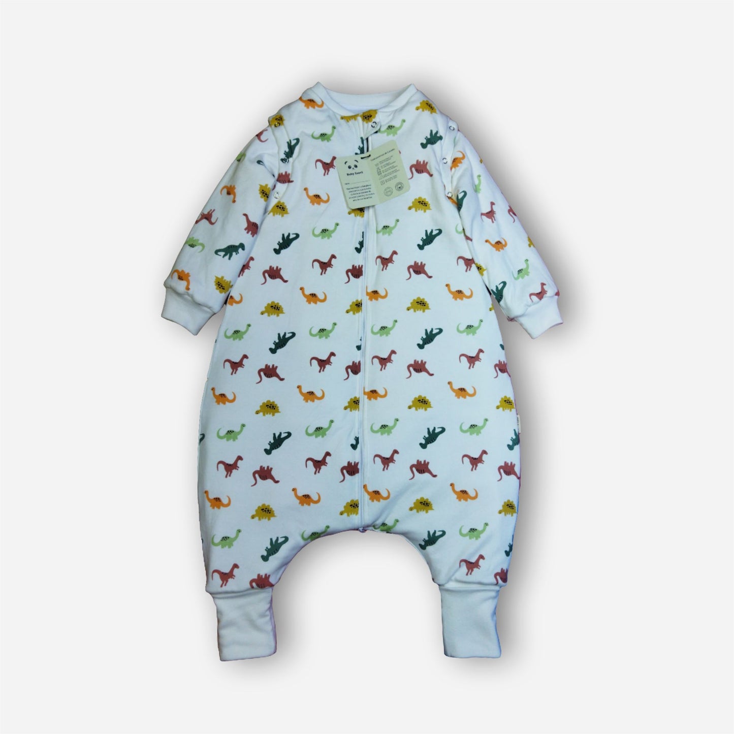 Saco de Dormir Bebé Invierno - Dinosaurio V4 Algodón Pima