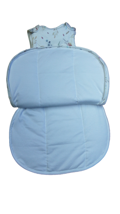 Bolsa de Dormir Bebé Invierno - Hojas Sin Mangas Algodón Pima