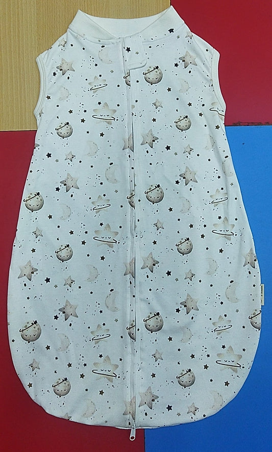 Bolsa de Dormir Bebé Verano - Planeta Estrella Algodón 100%